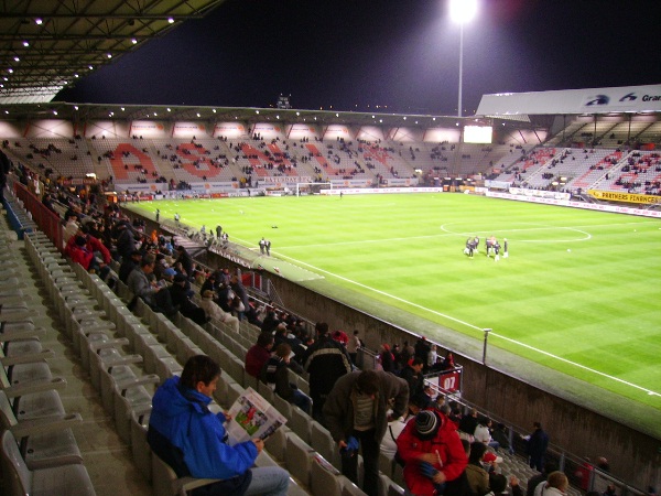 Stade Marcel-Picot, lieu du match Nancy - Saint-Étienne Nancy Saint-Étienne streaming en direct 20 mai 2017